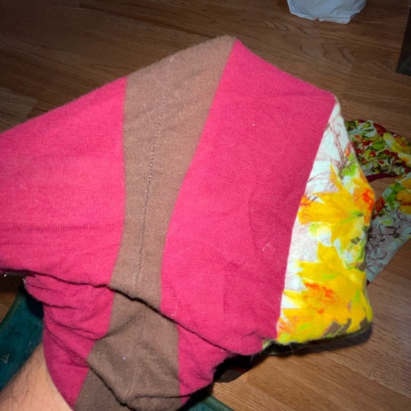 Jean Paul Gaultier Vintage Jersey Knit Sz SM Floral Graphic - Picture 6 of 9